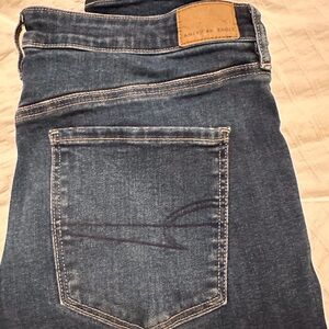 American Eagle Outfitters Dark Blue Denim Jeans